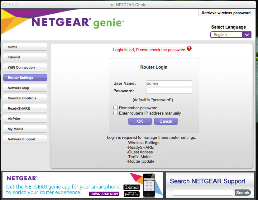 Netgear genie download for mac
